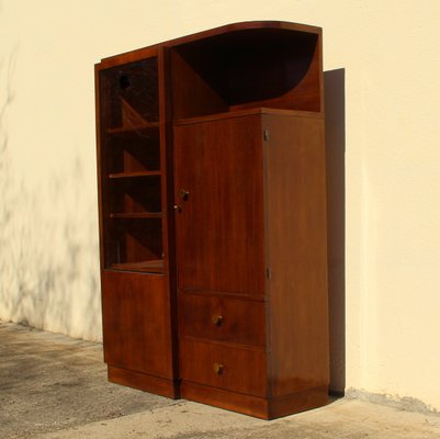 French Art Deco Bookcase in Rosewood-NE-1166281