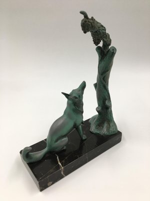 French Art Deco Bookends Representing La Fontaine Fables by Max Le Verrier, 1930s, Set of 2-SAK-1797355