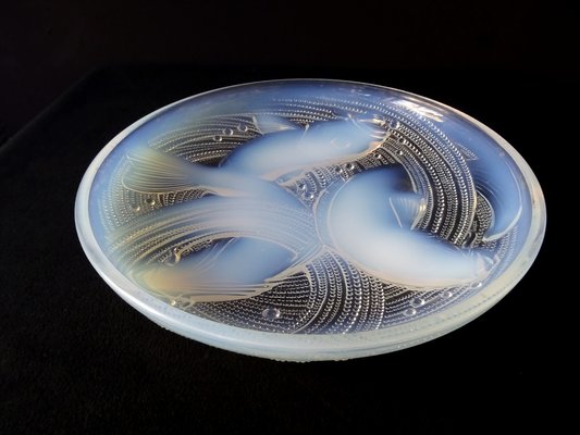 French Art Deco Bowl in Opalescent Glass by P. d'Avesn, 1920s-FPY-1801057