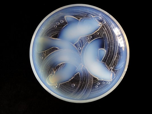 French Art Deco Bowl in Opalescent Glass by P. d'Avesn, 1920s-FPY-1801057