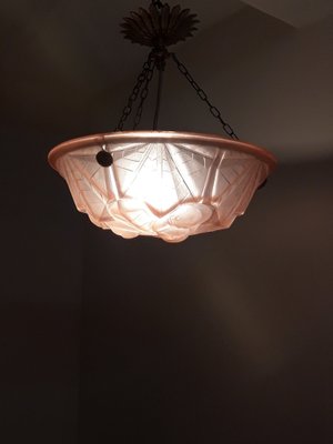 French Art Deco Ceiling Lamp, 1920s-HOI-1822111