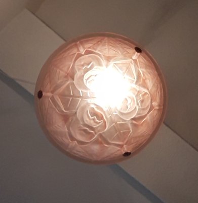 French Art Deco Ceiling Lamp, 1920s-HOI-1822111