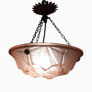 French Art Deco Ceiling Lamp, 1920s-HOI-1822111