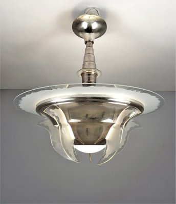 French Art Deco Ceiling Lamp, 1930s-FPY-1294927