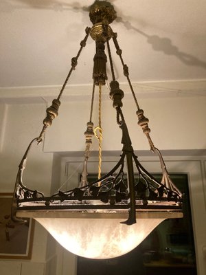 French Art Deco Ceiling Light, 1920s-XHV-824493