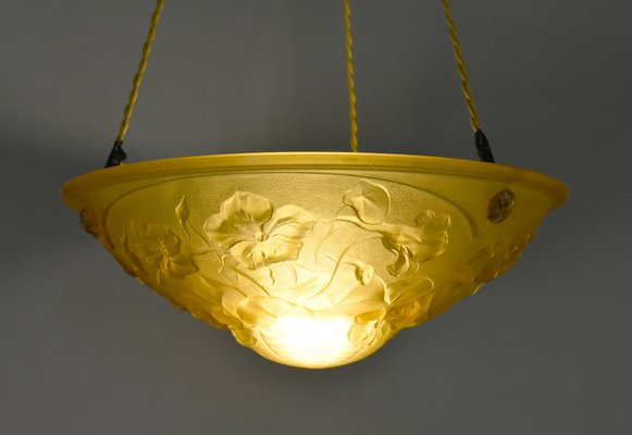 French Art Deco Ceiling Light, 1920s-CTD-2040308