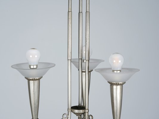 French Art Deco Chandelier, 1920s-WCH-1397158