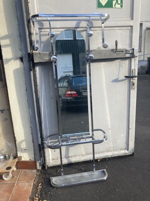 French Art Deco Chrome-Plated Coat Rack, 1930s-XHV-1740243