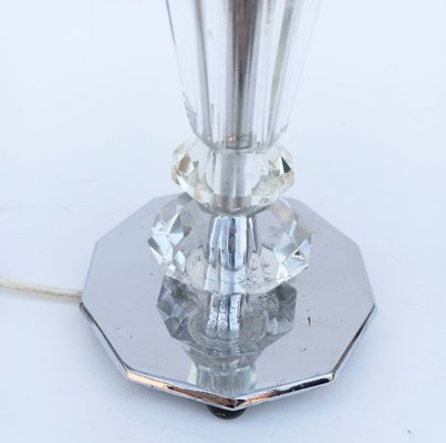 French Art Deco Crystal Lamp-FSD-953974