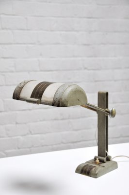 French Art Deco Desk Lamp in the Style of Rene Koechlin, 1930s-WUY-953344