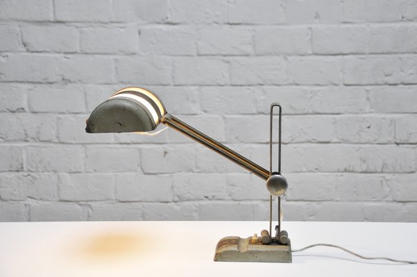 French Art Deco Desk Lamp in the Style of Rene Koechlin, 1930s-WUY-953344