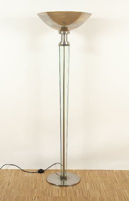 French Art Deco Floor Lamp in the style of Jacques Adnet, 1930s-XHV-1785291