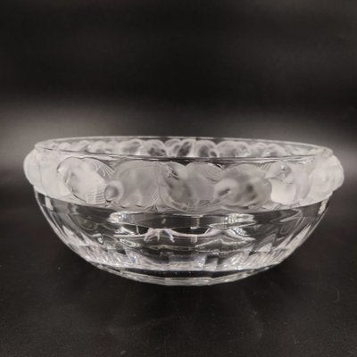 French Art Deco Glass Bowl by René Lalique, 1930s-SAK-1797219