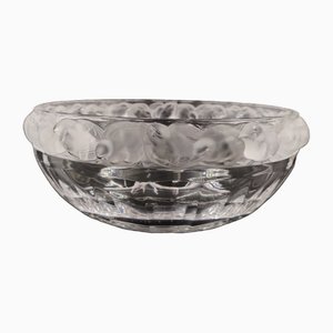 French Art Deco Glass Bowl by René Lalique, 1930s-SAK-1797219