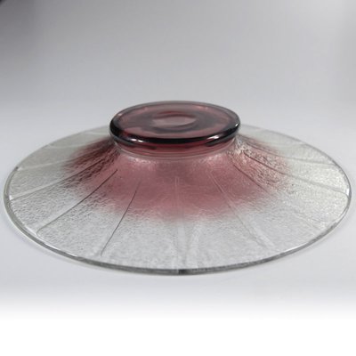 French Art Deco Glass Plate by Charles Schneider, 1920s-GIW-847174