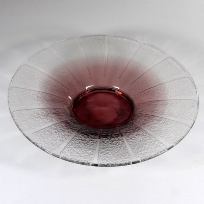 French Art Deco Glass Plate by Charles Schneider, 1920s-GIW-847174