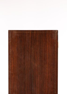 French Art Deco Mahogany and Copper Cabinet by Andre Sornay, 1940s-YU-1173773