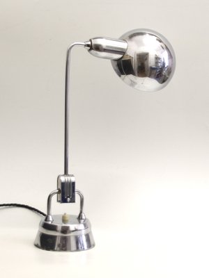 French Art Deco Metal Desk Lamps by Charlotte Perriand for Jumo, 1940s, Set of 2-SY-1757070