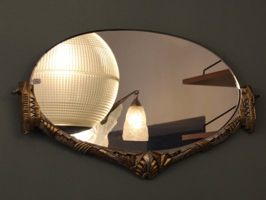 French Art Deco Mirror, 1930s-SY-1768611