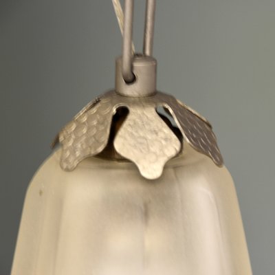 French Art Deco Pendant Lamp by David Gueron for Verrerie Dart Degué, 1920s-SY-1800387