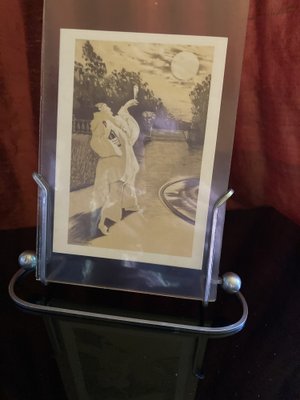 French Art Deco Picture Frame in Chrome, 1920s-XHV-1763531