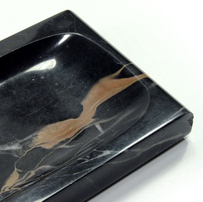 French Art Deco Portoro Marble Pen Tray, 1930s-GIW-1791747