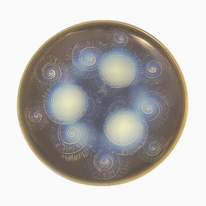 French Art Deco Sabino Opalescent Glass Bowl Plate, 1930s-UCH-1721398