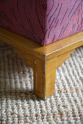 French Art Deco Sculptural Stool with Storage, 1940s-MXF-1742013