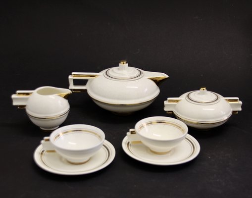 French Art Deco Tableware Set, 1930s, Set of 5-SY-838232