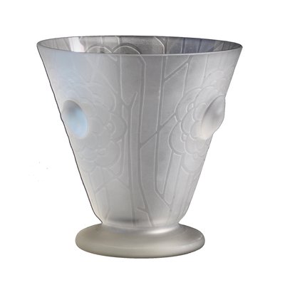 French Art Deco Vase by Helbert, 1930s-SY-952034