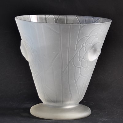 French Art Deco Vase by Helbert, 1930s-SY-952034