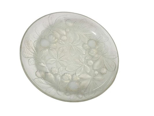 French Art Deco Verlys Opalescent Glass Bowl, 1930s-UCH-1721397