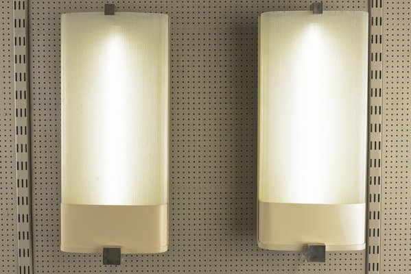 French Art Deco Wall Lamps, 1940 , Set of 2-LOB-1297304