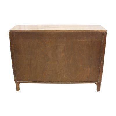 French Art Deco Walnut Veneer Sideboard-WFJ-1047021