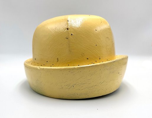 French Art Deco Wooden Hat Mold, 1930s-ZCY-1704838