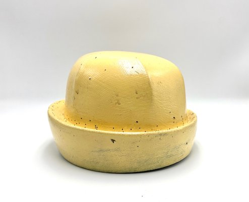 French Art Deco Wooden Hat Mold, 1930s-ZCY-1704838