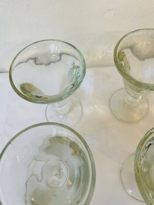 French Art Nouveau Absinthe Glasses, 1920s, Set of 6-RZY-1724150