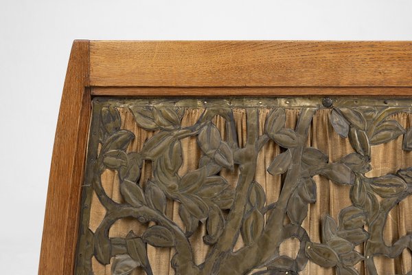 French Art Nouveau Fireplace Screen, 1890s-YSY-2035471