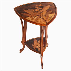 French Art Nouveau Side Table by Emile Gallé, 1905-WIP-1730481