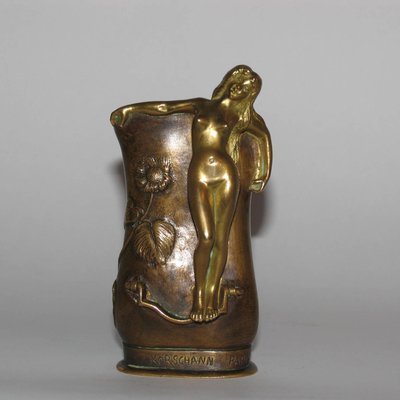 French Art Nouveau Vase by Charles Korschann, 1900s-YGE-590372