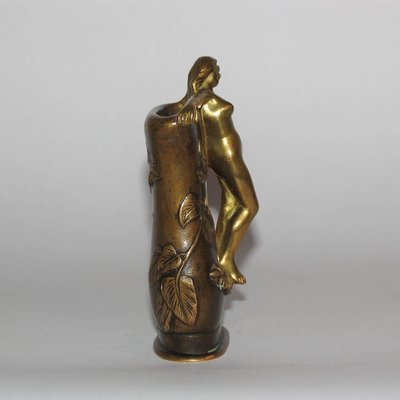 French Art Nouveau Vase by Charles Korschann, 1900s-YGE-590372