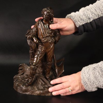 French Artist, Figurative Sculpture, 1880, Bronze-RP-1789147