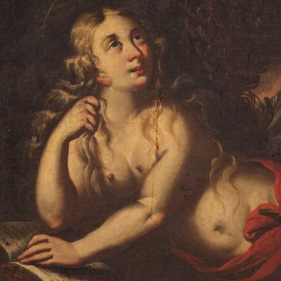 French Artist, Mary Magdalene, 1670, Oil on Canvas-RP-1818654