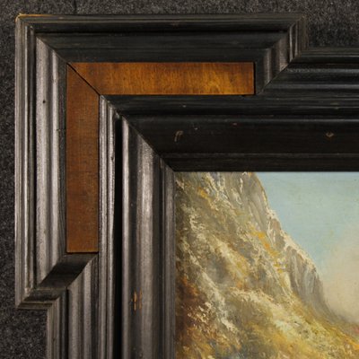 French Artist, Mountain Landscape, 1960, Oil on Board, Framed-RP-1822466