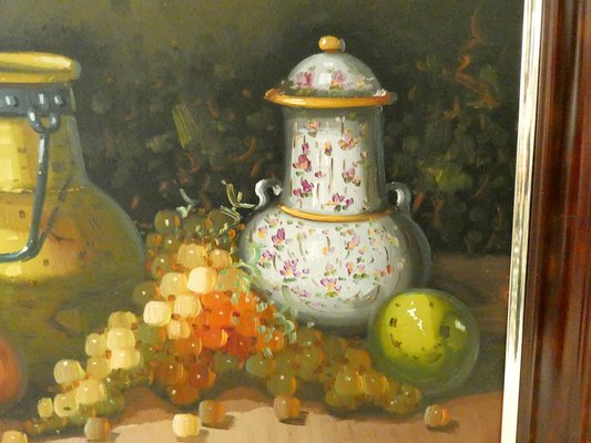 French Artist, Still Life, Oil on Canvas, 1960s, Framed-ZPI-1700647