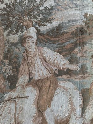 French Aubusson Jacquard Tapestry, 1890s-YMM-1799913