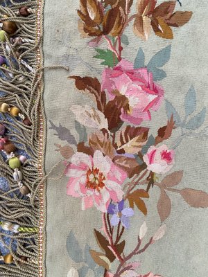 French Aubusson Valance Tapestry-YMM-1157516