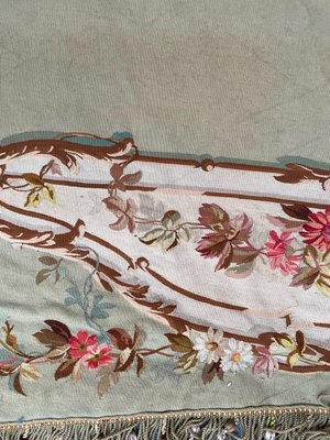 French Aubusson Valance Tapestry-YMM-1157516