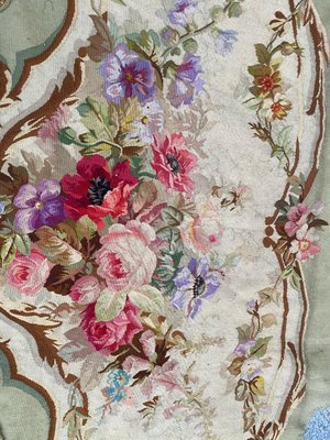 French Aubusson Valance Tapestry-YMM-1157516