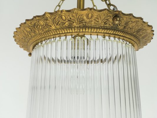 French Bedroom Hanging Lamp, 1920s-KDB-1417455